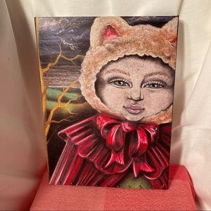 Handmade Print and Jewelry Hanger